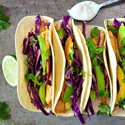 Fish Tacos with Corn Salsa