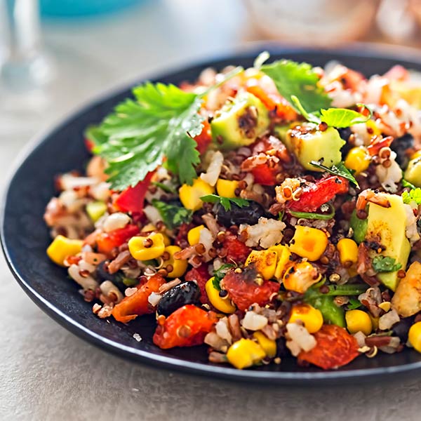 Vegetarian Burrito Bowls