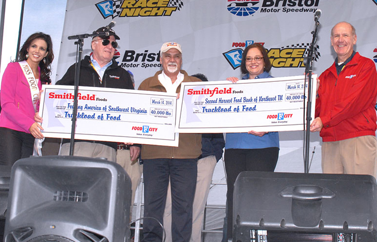 Smithfield & Food City Donate 80,000 Pounds of Food to Local Food Banks
