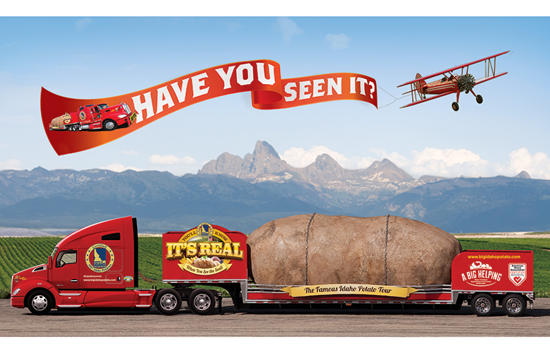 Great Big Famous Idaho Potato Truck Appearance