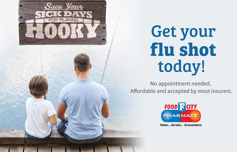 Food City Pharmacy Offers Seasonal Flu Vacine