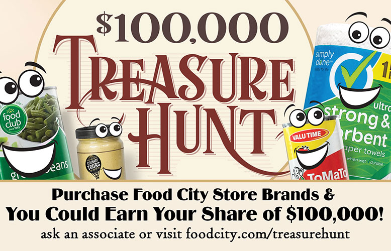 Food City Brings Back $100,000 Treasure Hunt In Celebration of 100th Anniversary