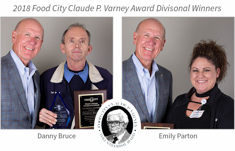 Food City Recognizes Divisional Winnersfor Outstanding Community Service