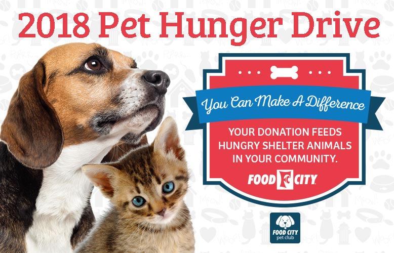 Annual Food City Pet Hunger Drive  
