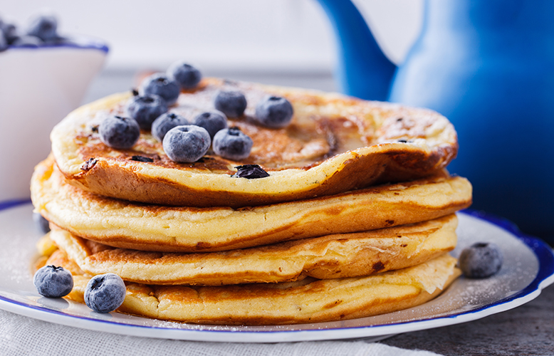 Wellness Club — Celebrate National Blueberry Pancake Day 