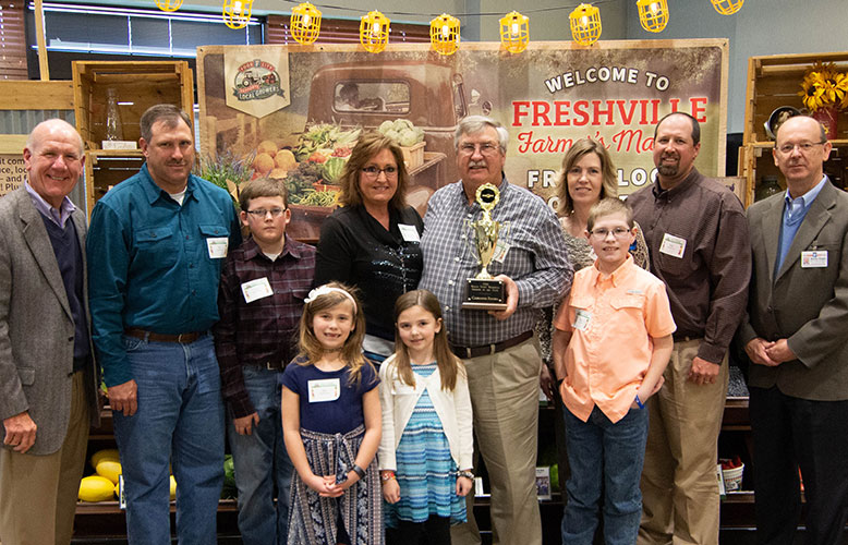 Cameron Farms of Grainger County, TN Receives Wayne Scott Memorial Grower of the Year Award