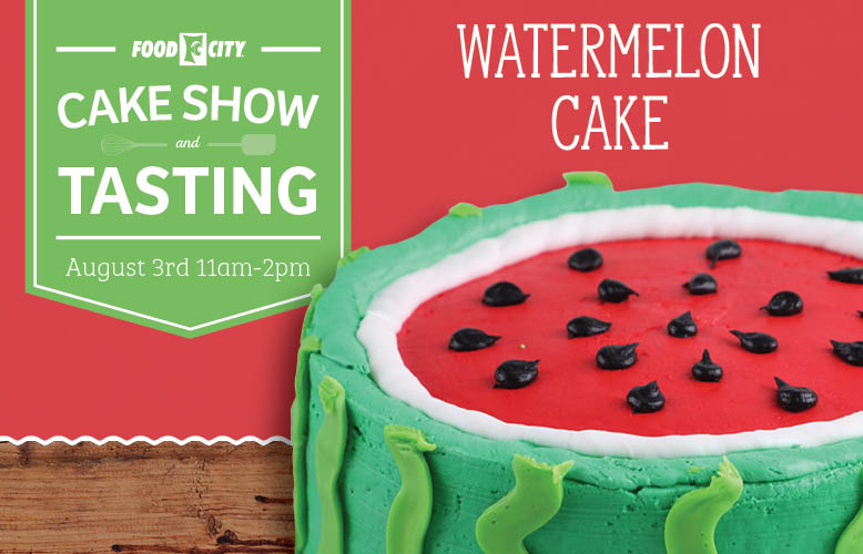 Watermelon  Cake Show and Tasting