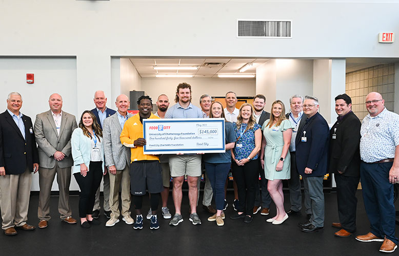 Food City announced a five-year investment in UTC student-athletes