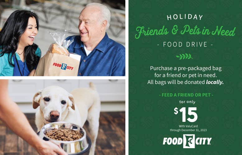 Food City Friends & Pets in Need Holiday Food Drive