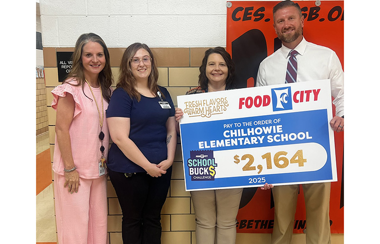 Food City School Bucks Check Presentation - Chilhowie Elementary School in Chilhowie, VA