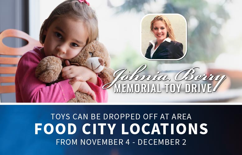 Johnia Berry Toy Drive