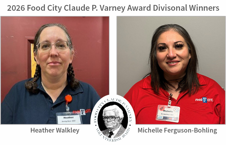 Food City® Recognizes Divisional Winners for Outstanding Community Service 