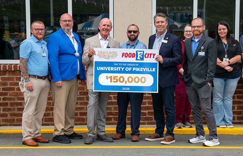 Food City Check Presentation to the University of Pikeville