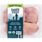 Farmer Focus Chicken, Thighs, Boneless Skineless