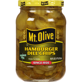 Mt Olive Pickles, Hamburger Dill Chips