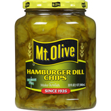 Mt Olive Pickles, Hamburger Dill Chips