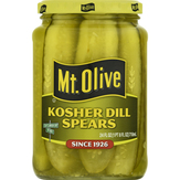 Mt Olive Pickles, Kosher Dill, Spears