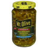 Mt Olive New Pickles, Jalapeno Slices, Candied