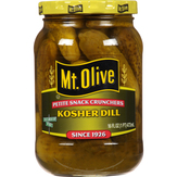 Mt Olive Pickles, Kosher Dill, Petite Snack Crunchers