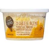 Culinary Tours Shredded Cheese, 3 Cheese Blend