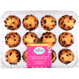 Sweet P’s Bake Shop Mini Muffins, Chocolate Chip
