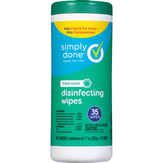 Simply Done Wipes, Disinfecting, Fresh Scent