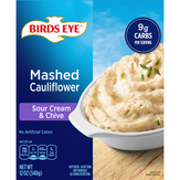Birds Eye Mashed Cauliflower, Sour Cream & Chive