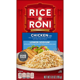 Rice-a-roni Food Mix, Chicken Flavor, Lower Sodium