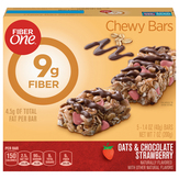 Fiber One New Chewy Bars, Oats & Chocolate Strawberry
