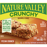 Nature Valley Granola Bars, Pecan Crunch, Crunchy