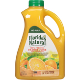 Florida's Natural 100% Juice, Orange, No Pulp