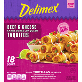 Delimex Taquitos, Beef & Cheese, Mexican Street Style