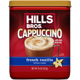 Hills Bros. French Vanilla Cappuccino Cafe Style Drink Mix