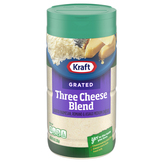 Kraft Grated Cheese, Three Cheese Blend
