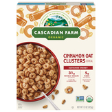 Cascadian Farm New Cereal, Organic, Cinnamon Oat Clusters