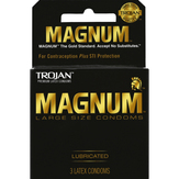Trojan Condoms, Premium Latex, Lubricated, Large Size