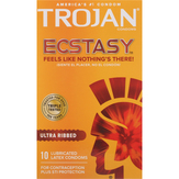 Trojan Condoms, Ecstasy, Ultra Ribbed