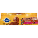 Pedigree Food For Dogs, Chicken/beef, Chopped Ground Dinner