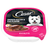 Cesar New Canine Cuisine, Smoked Bacon & Egg Flavor, Classic Loaf In Sauce