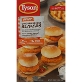 Tyson Sliders, Chicken Breast, Spicy