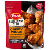 Tyson New Crispy Wings, Rotisserie Seasoned, Restaurant Style
