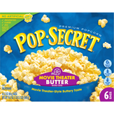 Pop-secret Popcorn, Premium, Movie Theater Butter
