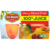 Del Monte Mixed Fruit In 100% Juice, Cherry
