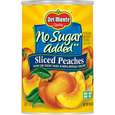 Del Monte Sliced Peaches, No Sugar Added