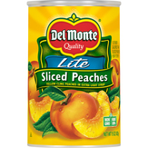 Del Monte Peaches, Sliced, Lite
