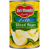 Del Monte Pears, Lite, Sliced