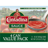 Contadina Tomato Sauce, Value Pack