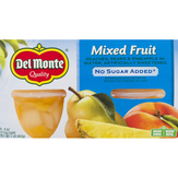Del Monte Mixed Fruit, No Sugar Added
