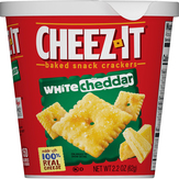 Cheez-it Baked Snack Crackers, White Cheddar