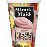 Minute Maid Lemonade, Strawberry, Soft Frozen